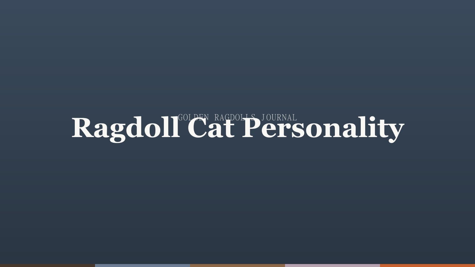 Ragdoll Cat Personality: What to Really Expect