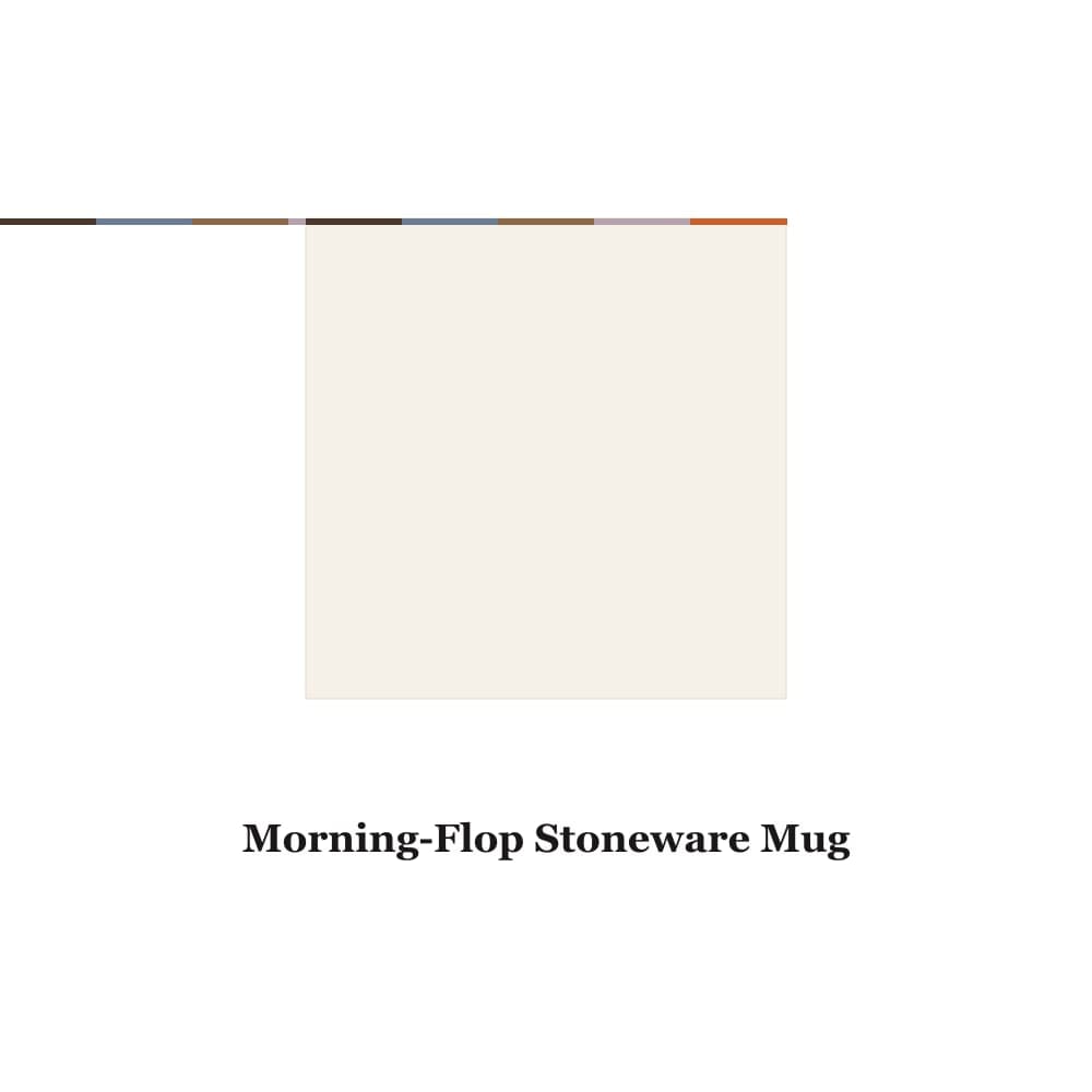 Morning-Flop Stoneware Mug — ragdoll merch product